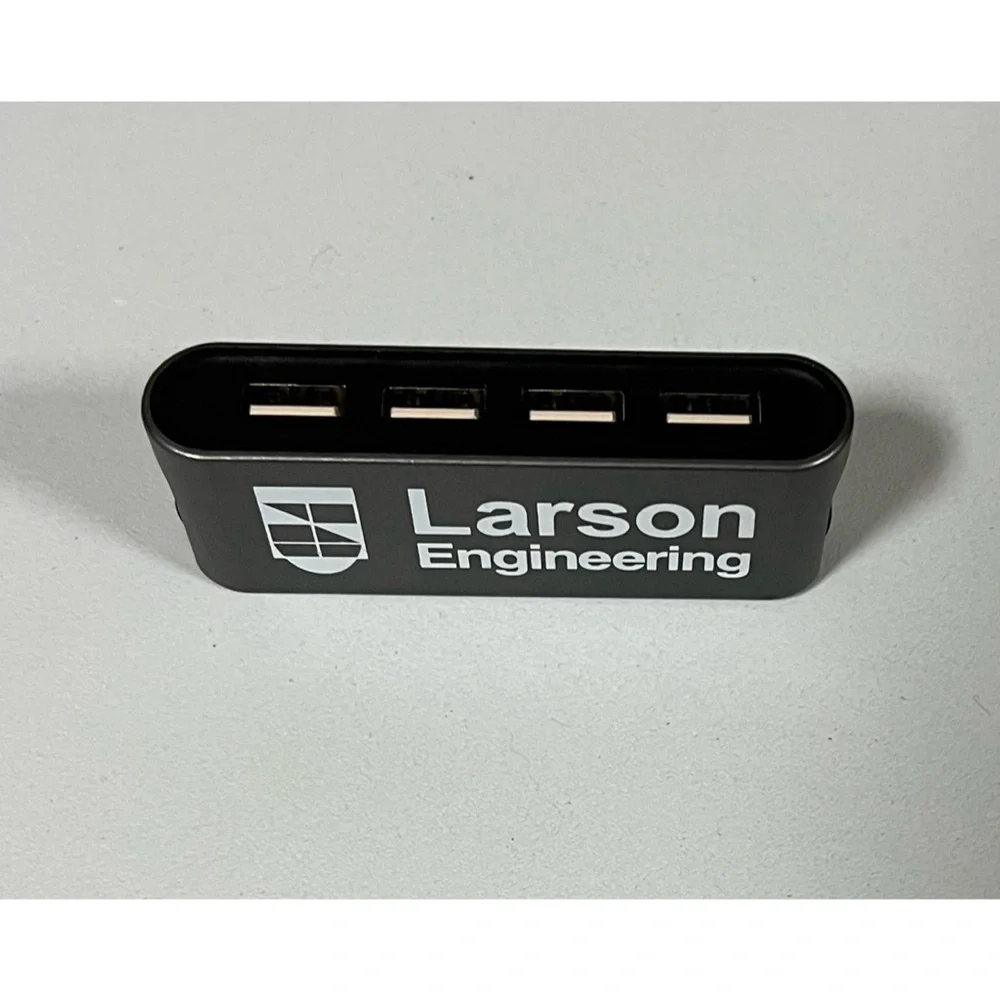 Larson Engineering 4-Port USB Pocket-Sized Pocket-Hub Data Adapter for Computer💻